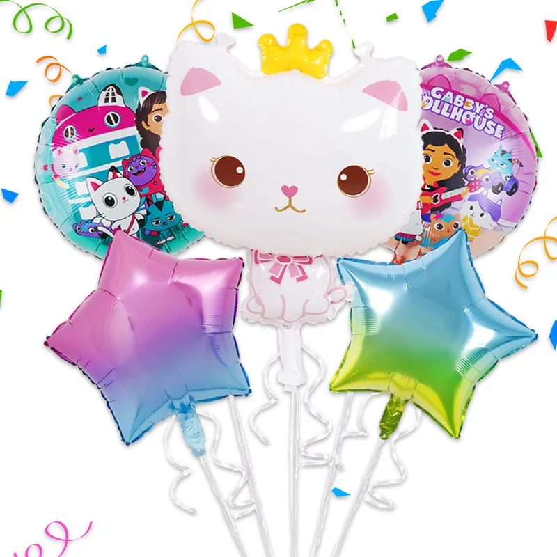 Cat Balloon 5pcs