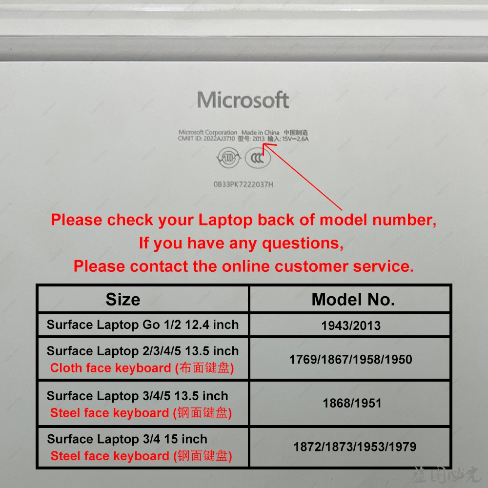 caso do portátil para portátil da superfície de microsoft go caso polegadas funda para portátil de superfície polegadas