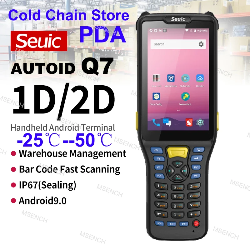 Elemental Ved lov usund 4'' Android 9.0 Wireless Handheld PDA Mobile Terminal With 1D/2D Barcode  Scanner In Warehouse Colc Chain Long Distance Scan - AliExpress