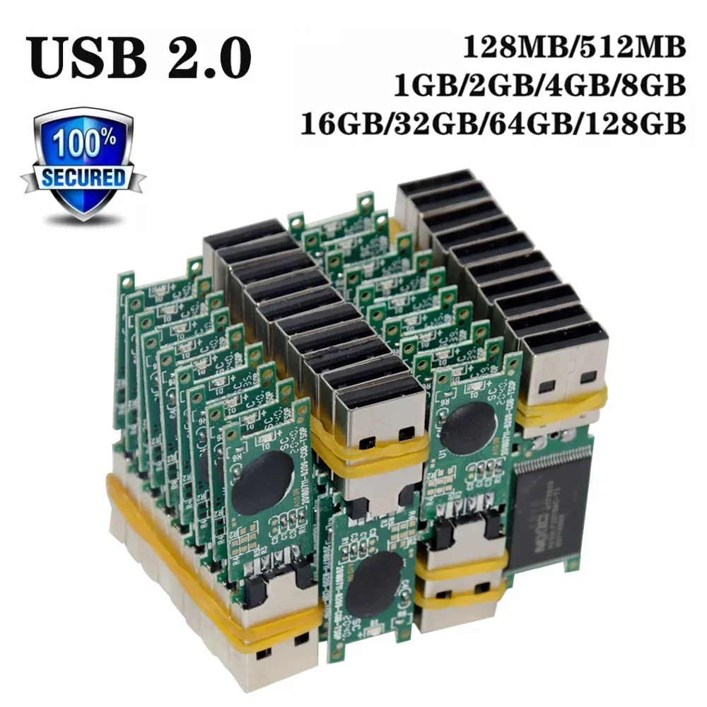factory Chip USB2.0 chip pendrive 4GB 8GB16GB32GB 64GB 128GB pendrive memory U disk flash short universal board U disk