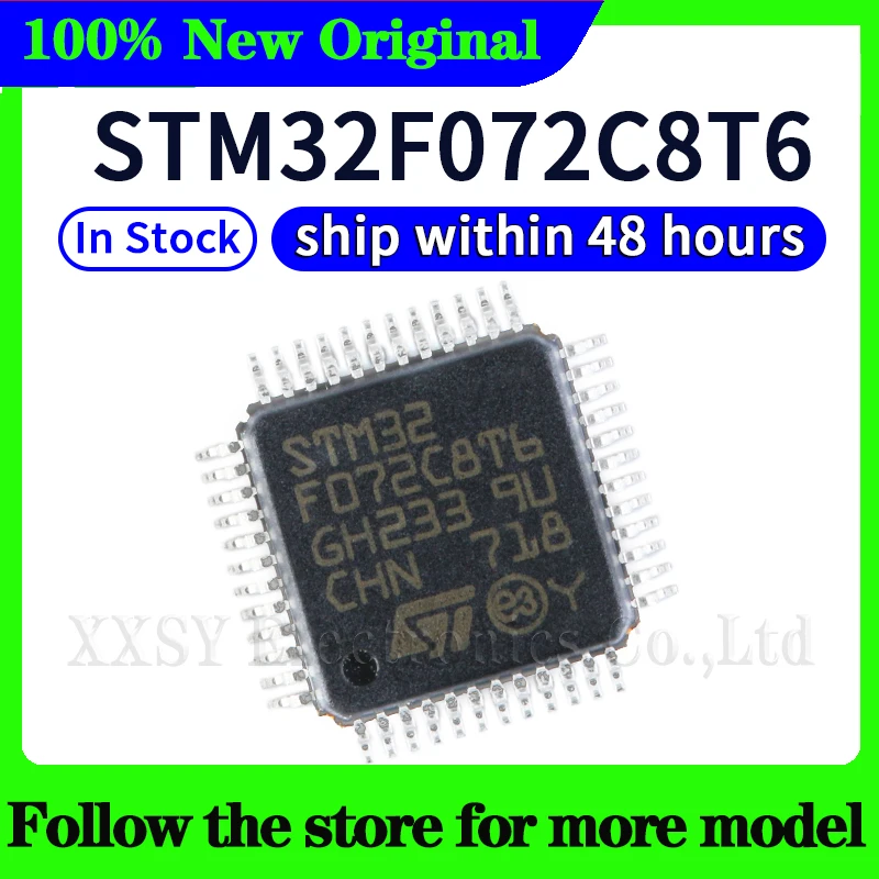 STM32F072CBT6 STM32F072C8T6 STM32F072CBU6 STM32F072RBT7 STM32F072RBT6 STM32F072V8T6 STM32F072R8T6 STM32F072VBT6 STM3