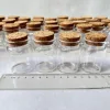 12/18/24/36/48 Pcs 30ml Small Glass Bottle Cork Tiny Glass Jars Clear Mini Containers DIY Home Decor Wishing Bottles 4