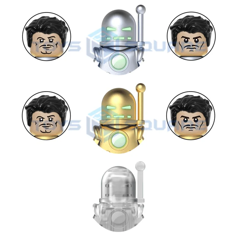 

The Iron MK1 Man Model Blocks MOC Bricks Set Gifts Toys For Children LE07-LE09