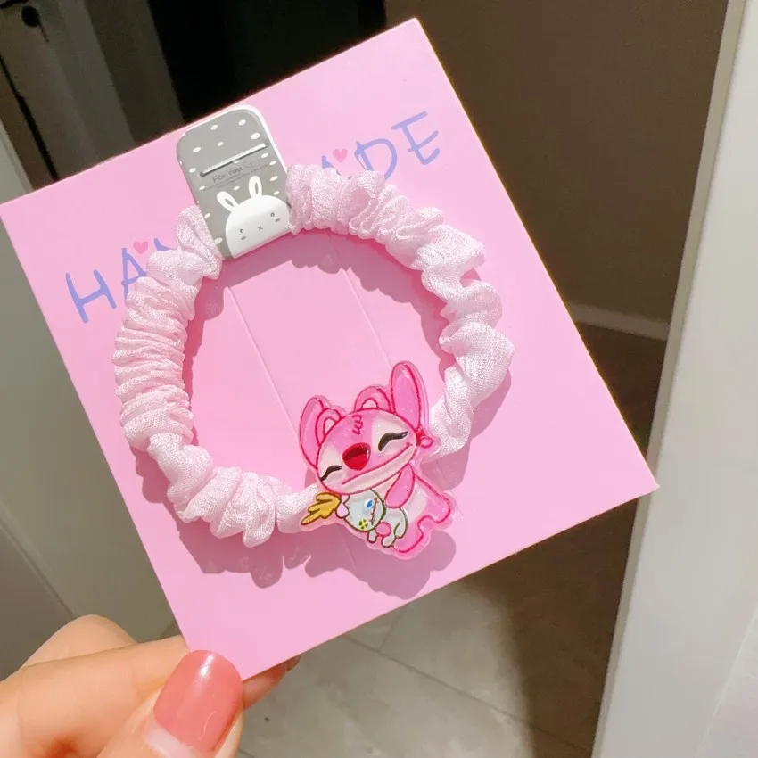 thumbnail image 1 of Disney-cuerda para el pelo de Lilo & Stitch para niña, accesorios para el cabello de dibujos animados, accesorios de moda para niña, regalos de cumpleaños, 1/5 piezas, 1 of 5