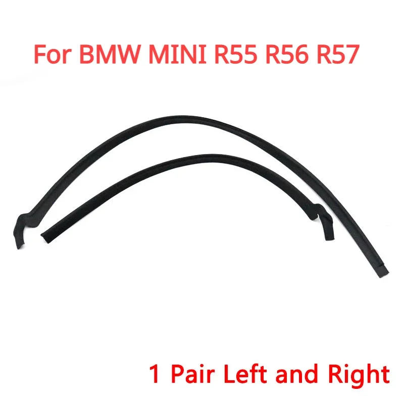 Car Windshield Apron Cowl Trim Weatherstrip Rubber Seal For BMW MINI Cooper S R55 R56 R57 2006-2015 LHD /10