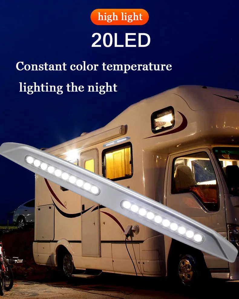 2023 motorhome part bed lift mechanism kit diy rv parts accessories recreational vehicle camping car camper van conversion 20 LED RV Awning Light Camper Trailer Marine van Exterior 12V Waterproof Camping Lamp No Radiation caravan accessories