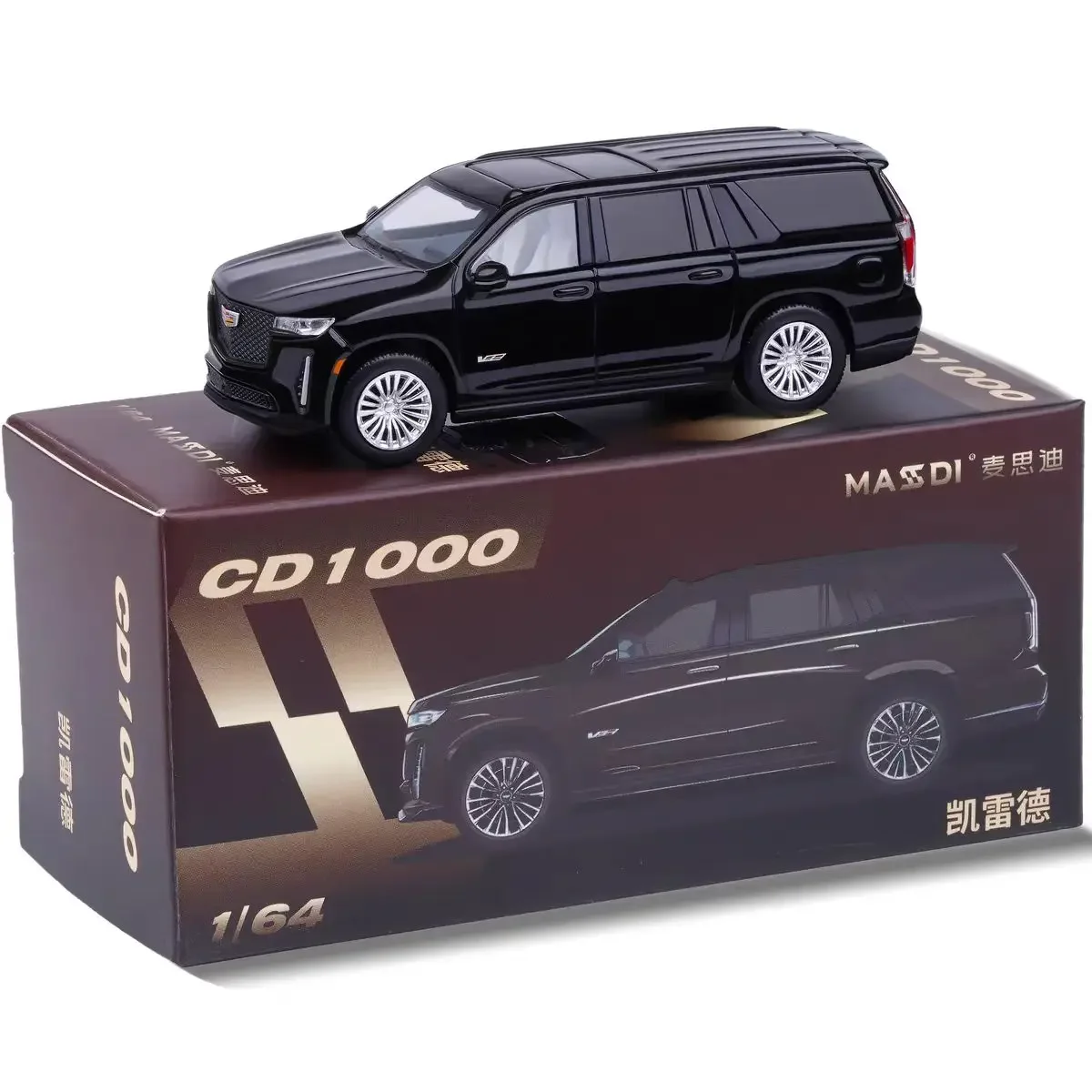 801-551 MASDI 1/64 キャデラック エスカレード CD1000 MASSDI 1/64 scale Alloy car model CD1000# Escalade & CVL1000