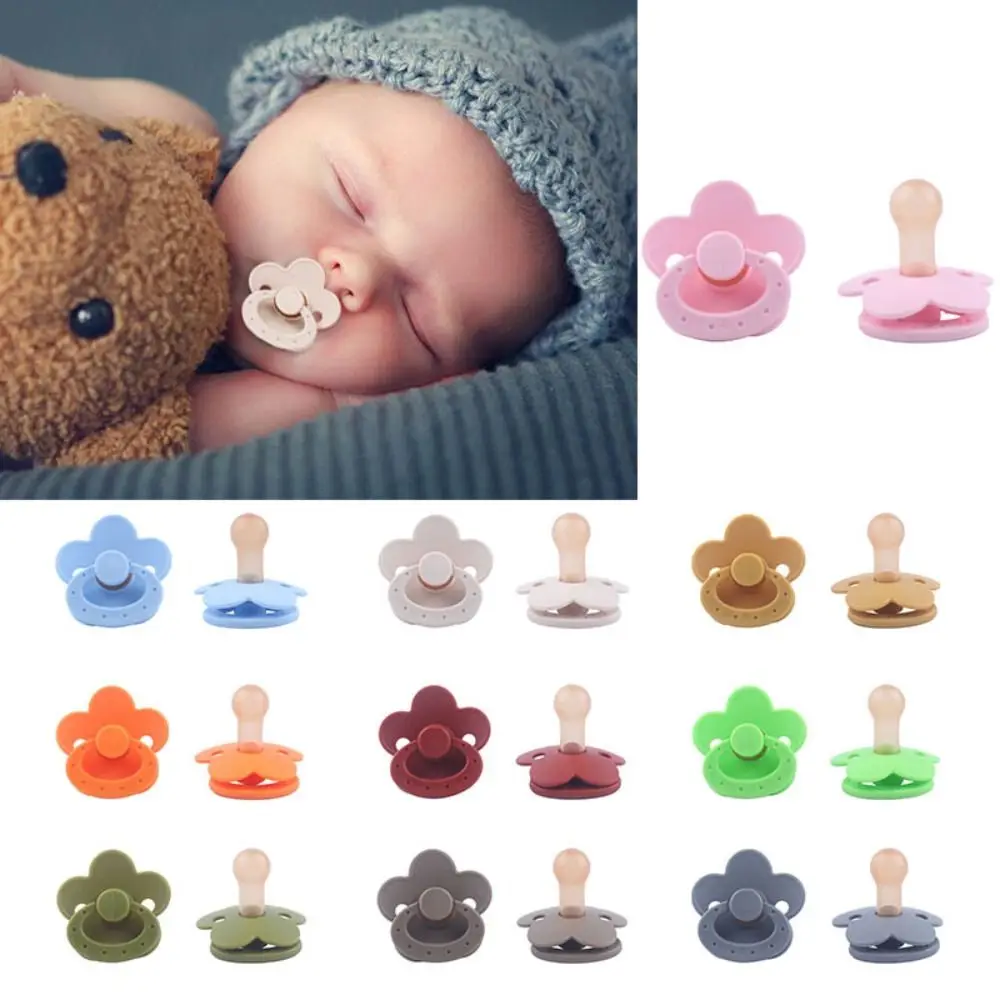 

Flower Shape Baby Pacifier Teethe Toy Nursing Accessories Newborn Baby Soother BPA Free Food Grade Pacifier Kids Nipple Infant