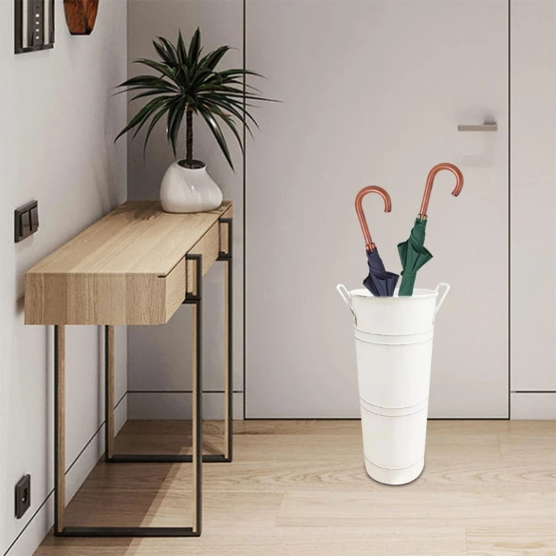 

Umbrella Storage Bucket Bracket Metal Holder Stand Metal Iron Rack for Indoor