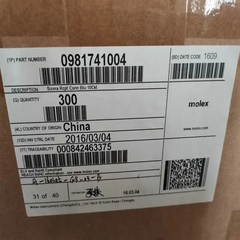 

MOLEX original connector 98174-1004