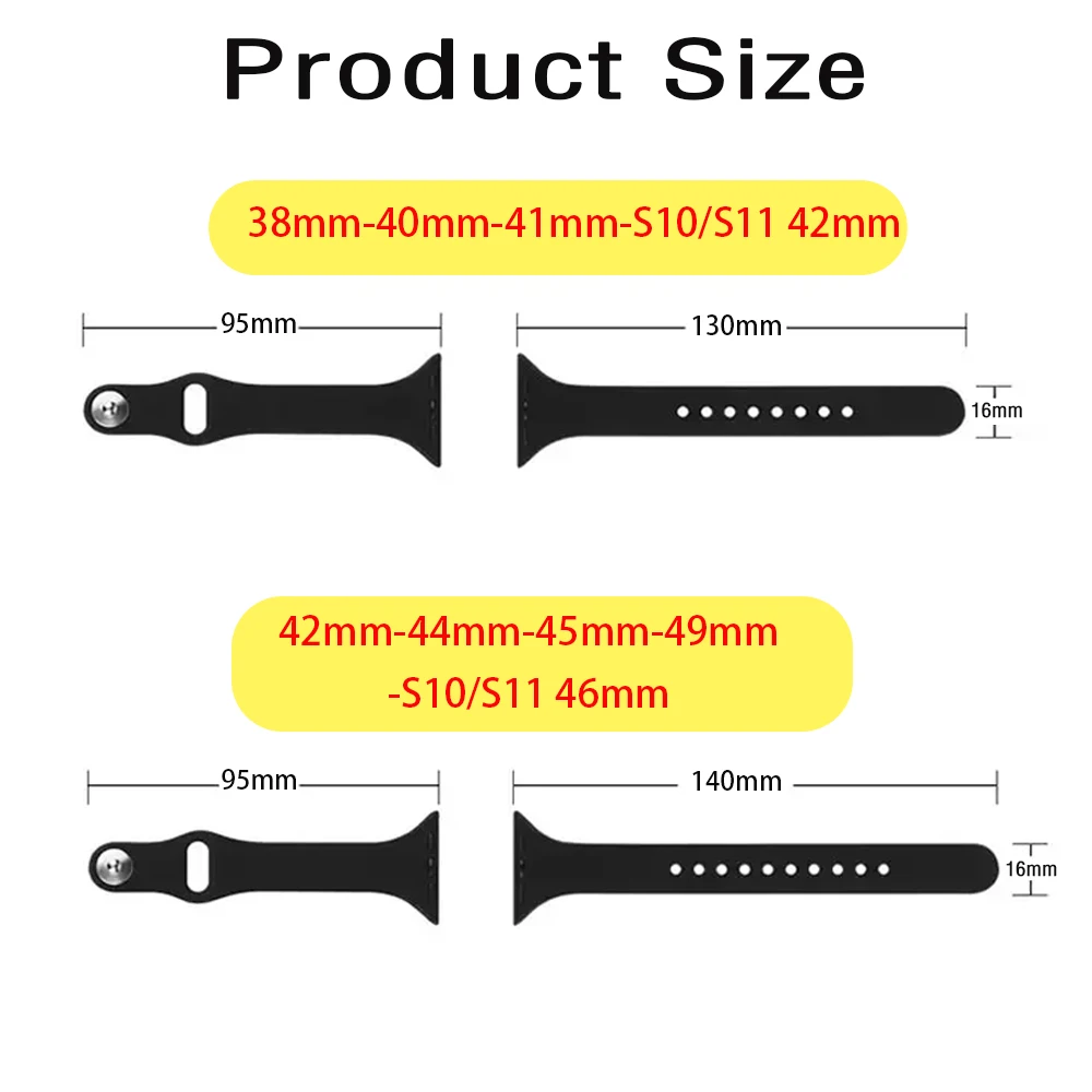 Slim Starlight Sport Silicone Watch Band Collection