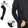 WEST BIKING Arm Sleeves Cycling Arm Wear Summer Running Basketball UV Protection Bands Ice Silk Fabric Outdoor Sport Sleeves 1