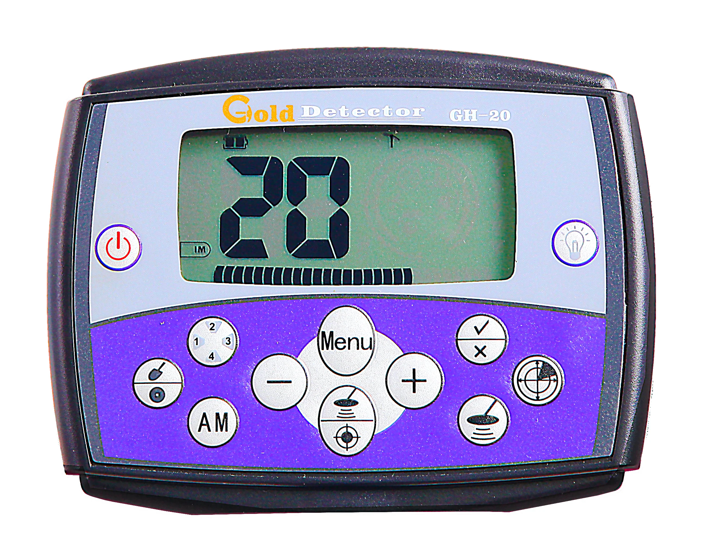 MT 705 GH 20 Underground Metal Detector High Sensitivity Gold Scanner Treasure Hunter Search Finder with