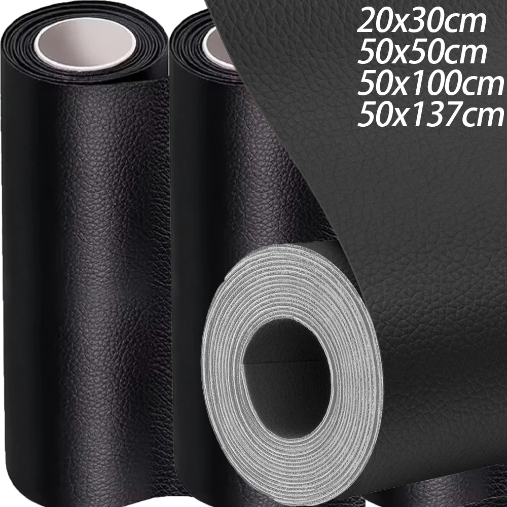 Self Adhesive Leather Tape Sticker Repair Patch Tape DIY Fix For House Sofa Moto Car Seat Chair Bag Home Sheets Sticker Patches