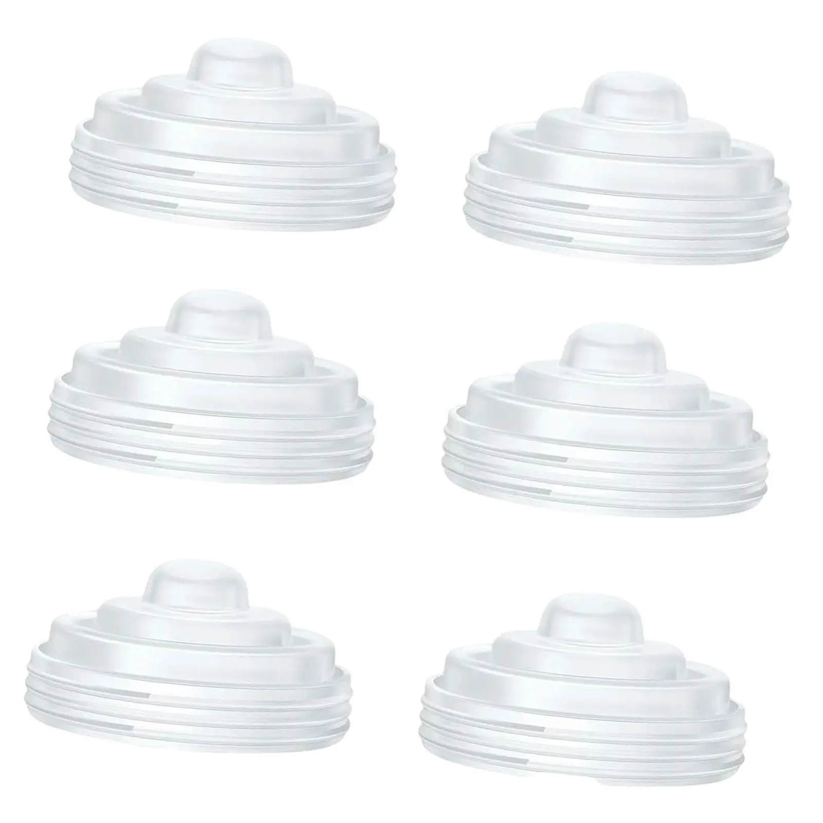 6x Silicone Diaphragm Leakproof Easy to Clean for M5 Breast Pump Accessories