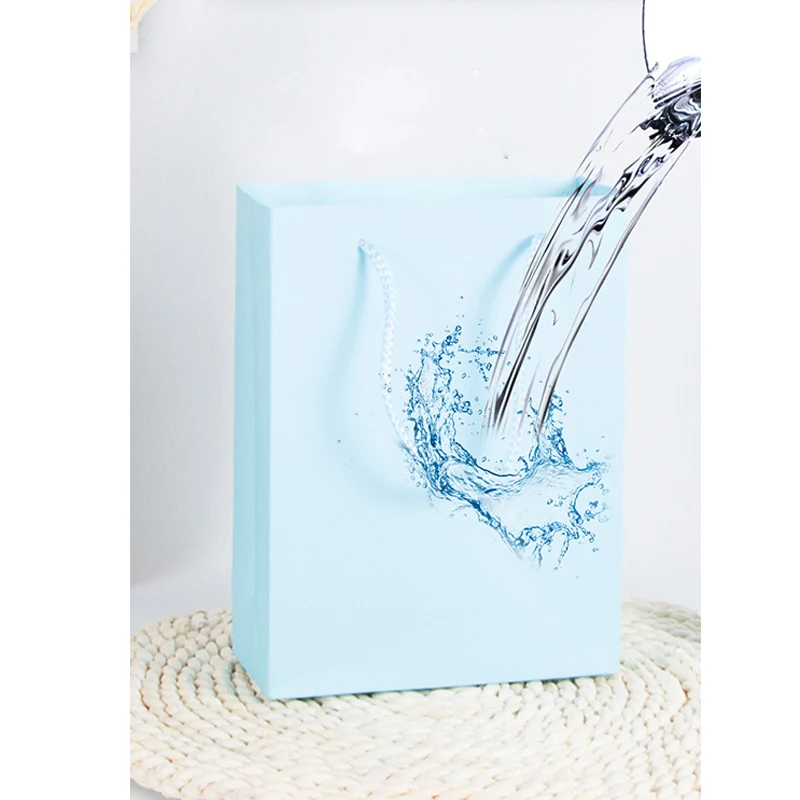 12pcs Candy Color Jewelry Packaging Portable Paper Bag Gift Shop Hand Paper Bag Clothes Gift Bag Party Present Bag – Detail 5