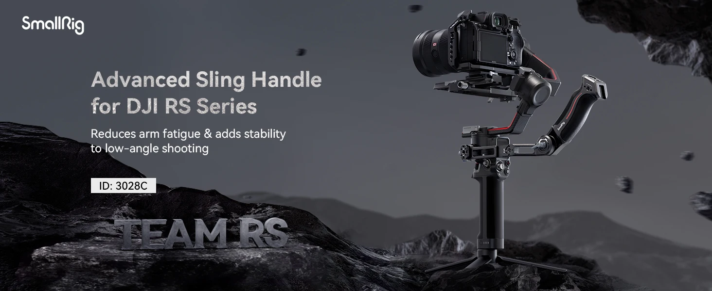 Sling Dual Handgrip /Monitor Mount/NATO Clamp Accessory for DJI RS 4 Mini / RS3/
