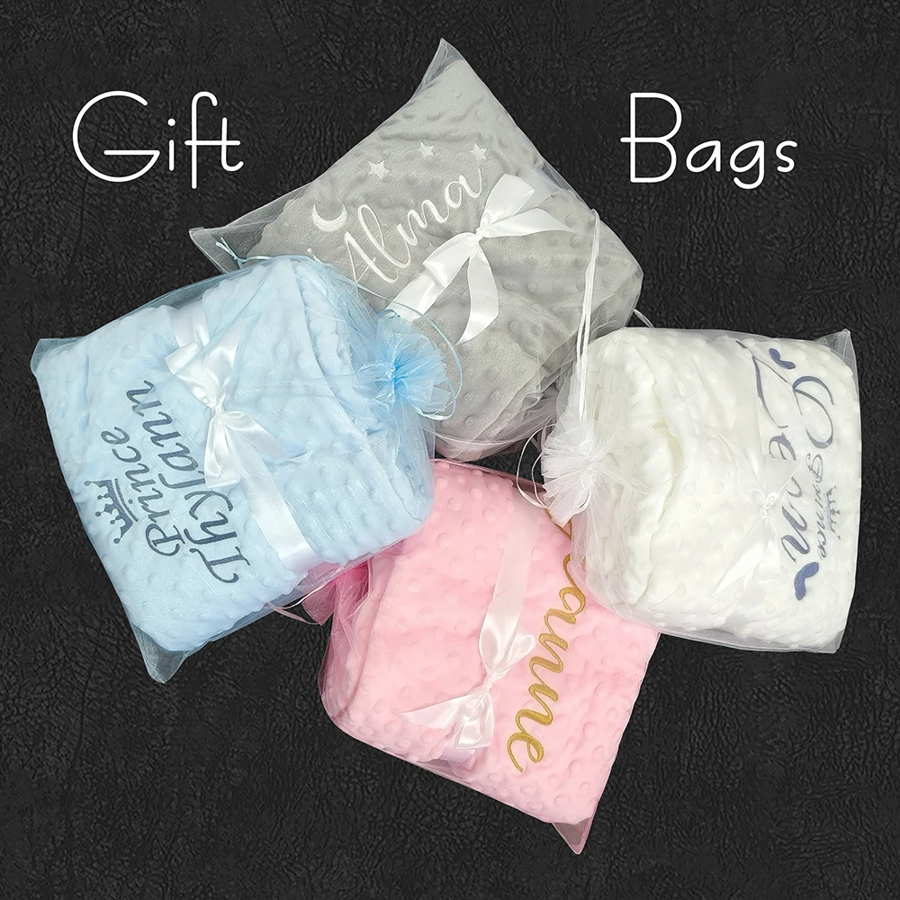 Name Personalised Newborn Baby Blanket Swaddling Baby Bedding Set Swaddle Soft Fleece Toddler Crib Bed Stroller Blanket 4