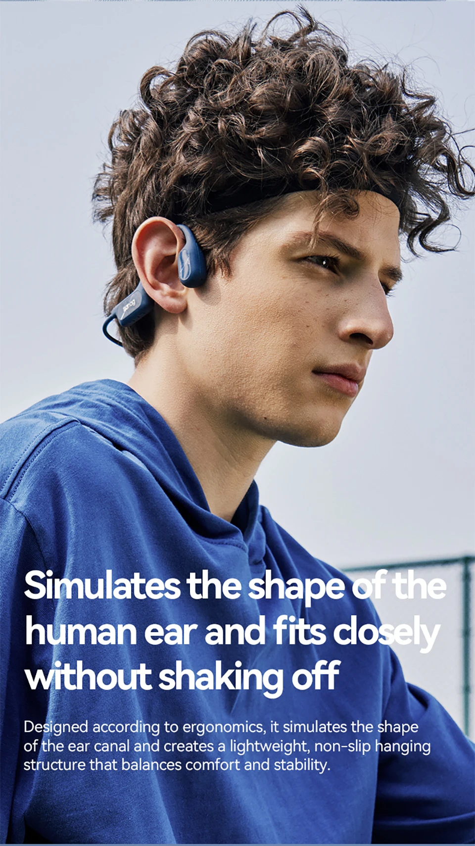 Sanag A50S Pro Bone Conduction Wireless Earphones description image 7