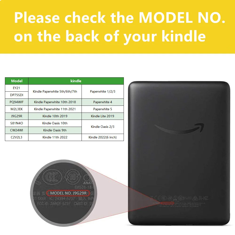 para Kindle Paperwhite 11 ° Case Transparente para Kindle Capa 10 para Oasis 10th Capa Macia para Paperwhite 7th Kpw 2 - Imagem 6
