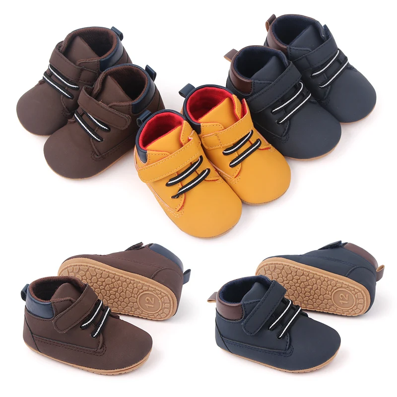 Baby Martin Boots Casual Outdoor Walking Shoes Non-slip for Toddler Boys and Girls