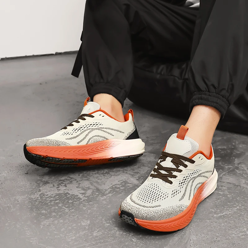 Oiaano Unisex Barefoot Man Sport Shoes Mesh Light Breathable Sneakers Causal Soft Sole Leisure Zero Drop Outdoor Work Jogging