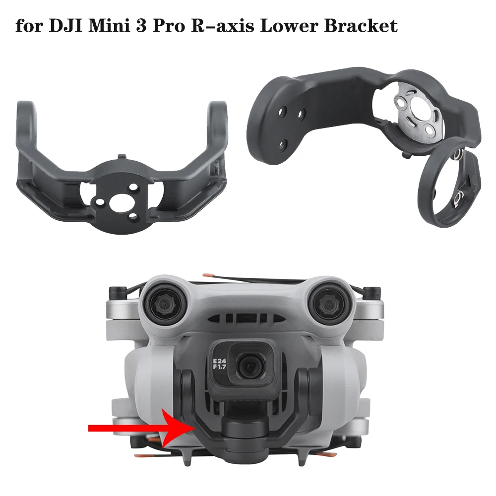 

For Mini 3 Pro Gimbal R-Axis Lower Bracket Replacement For DJI Mini 3 Pro Drone Repair Parts Camera Accessories