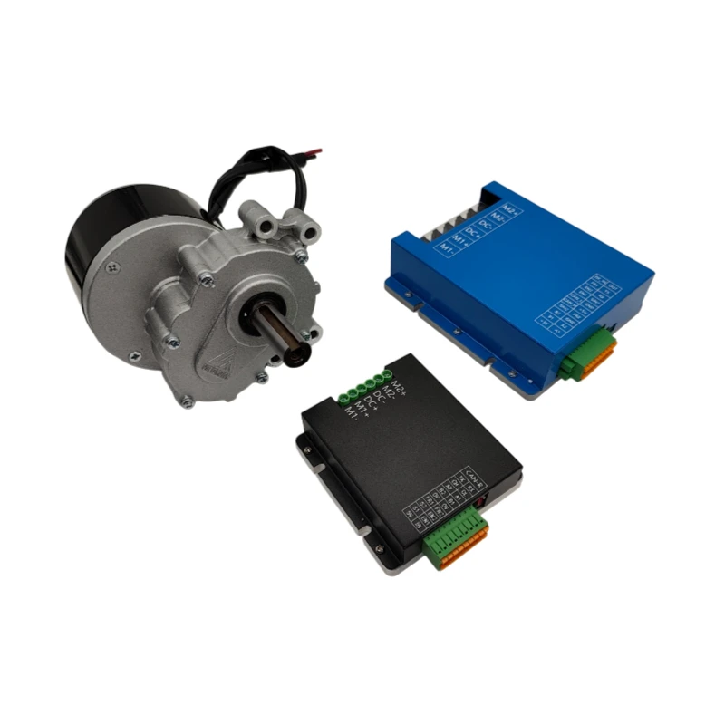 영구 자석 DC 브러시드 모터 48V350W120R용 듀얼 채널 브러시드 드라이버 30A LKDS48302 또는 50A LKDS48502