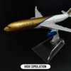 1:400 Scale Metal Aircraft Gulf A330 Airlines Boeing Airplane 4