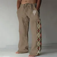 2024 3D Printing High Waisted Commuting Trend, Handsome And Versatile Sports Casual Wide Leg Pants, Loose Casual Pants 2