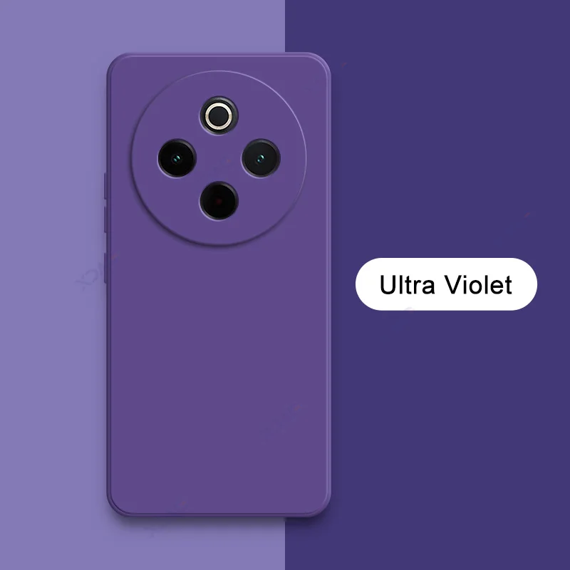 Upgraded Liquid Soft Anti-Scratch Microfiber Lining Phone Cover