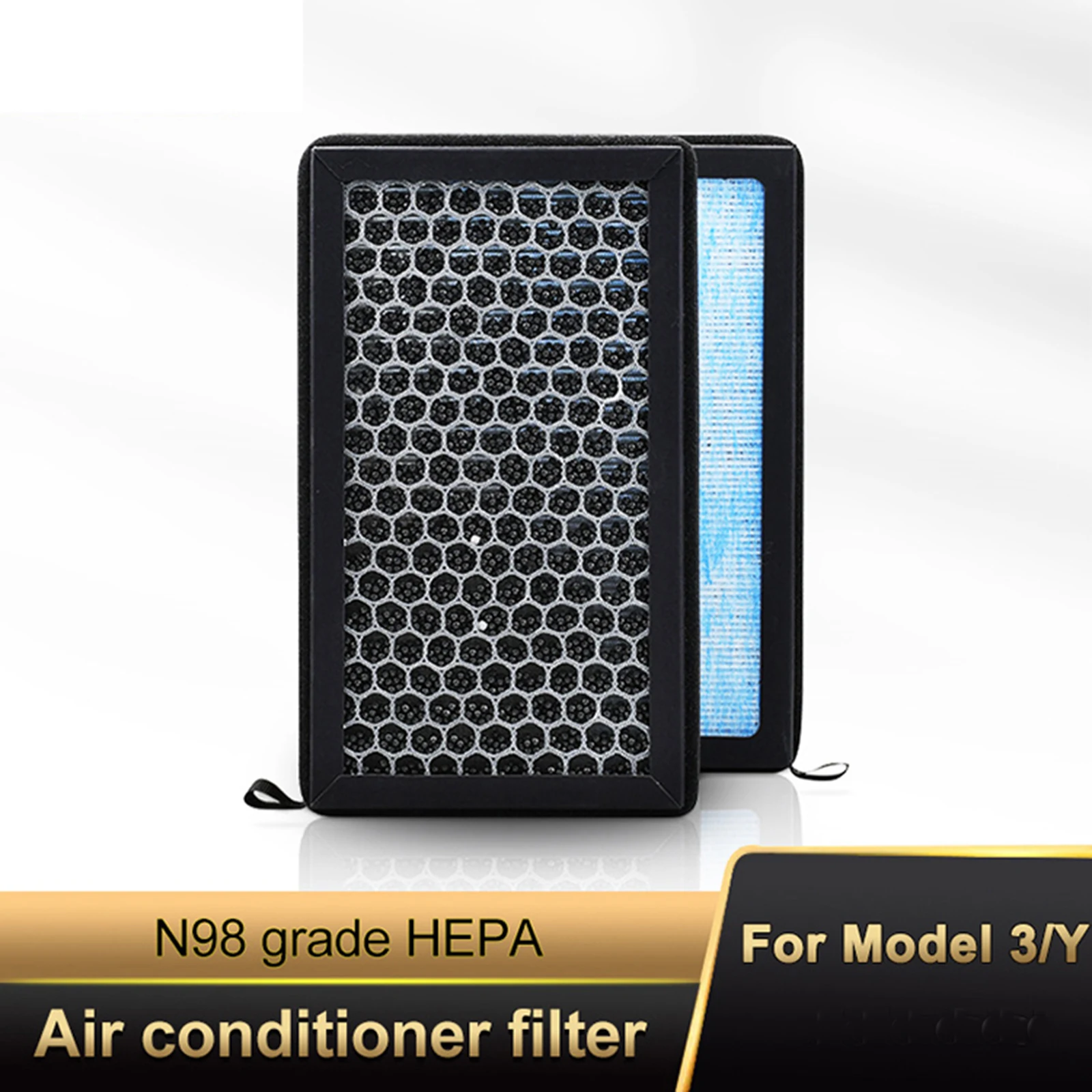 

1 Set PM2.5 Activated Carbon Air Filters HEPA Accessories for Model 3/Y