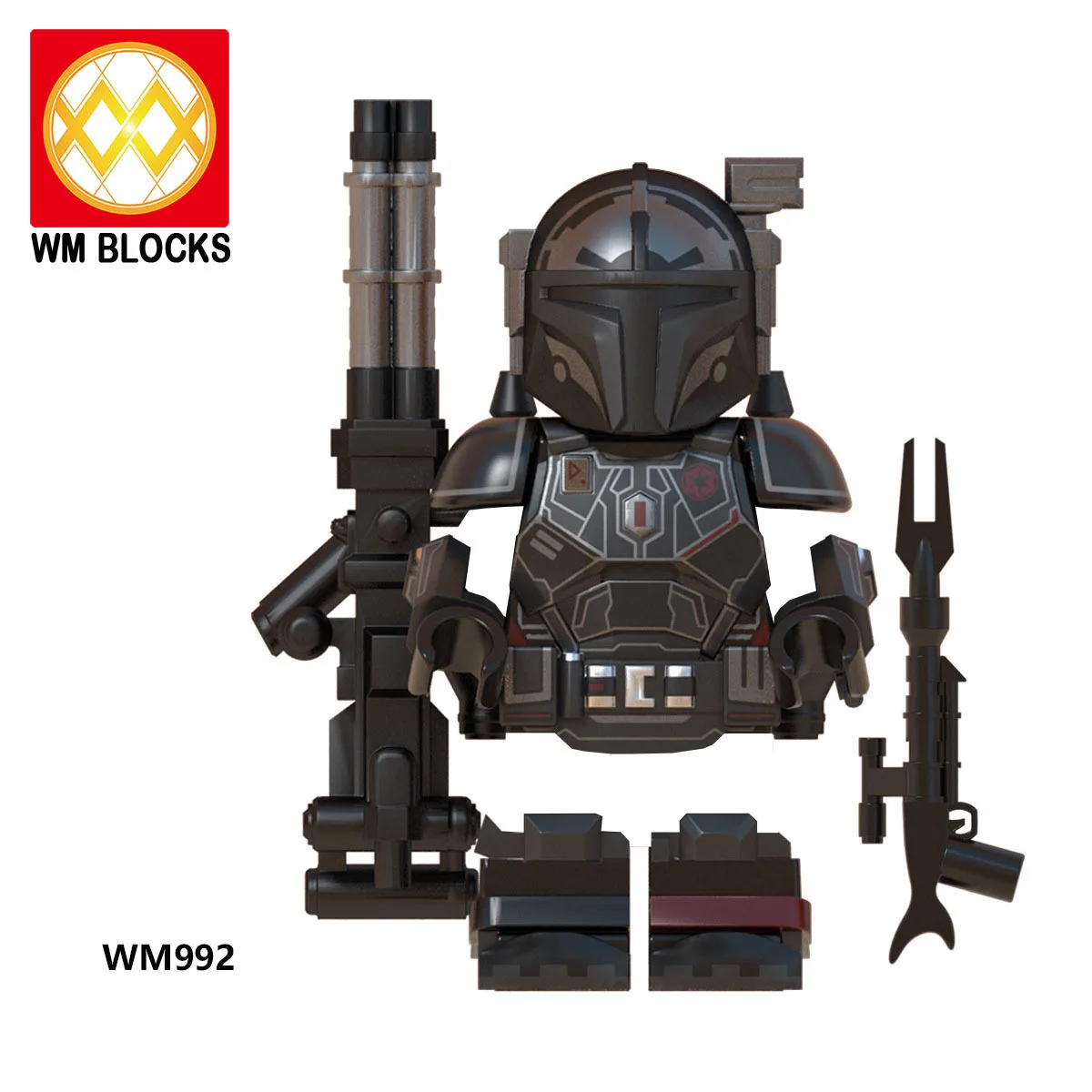 

WM6094 Assembling building block toys for children's puzzle Trooper Force 99 Hunter Crosshair Wrecker Echo Cody Brick Figures