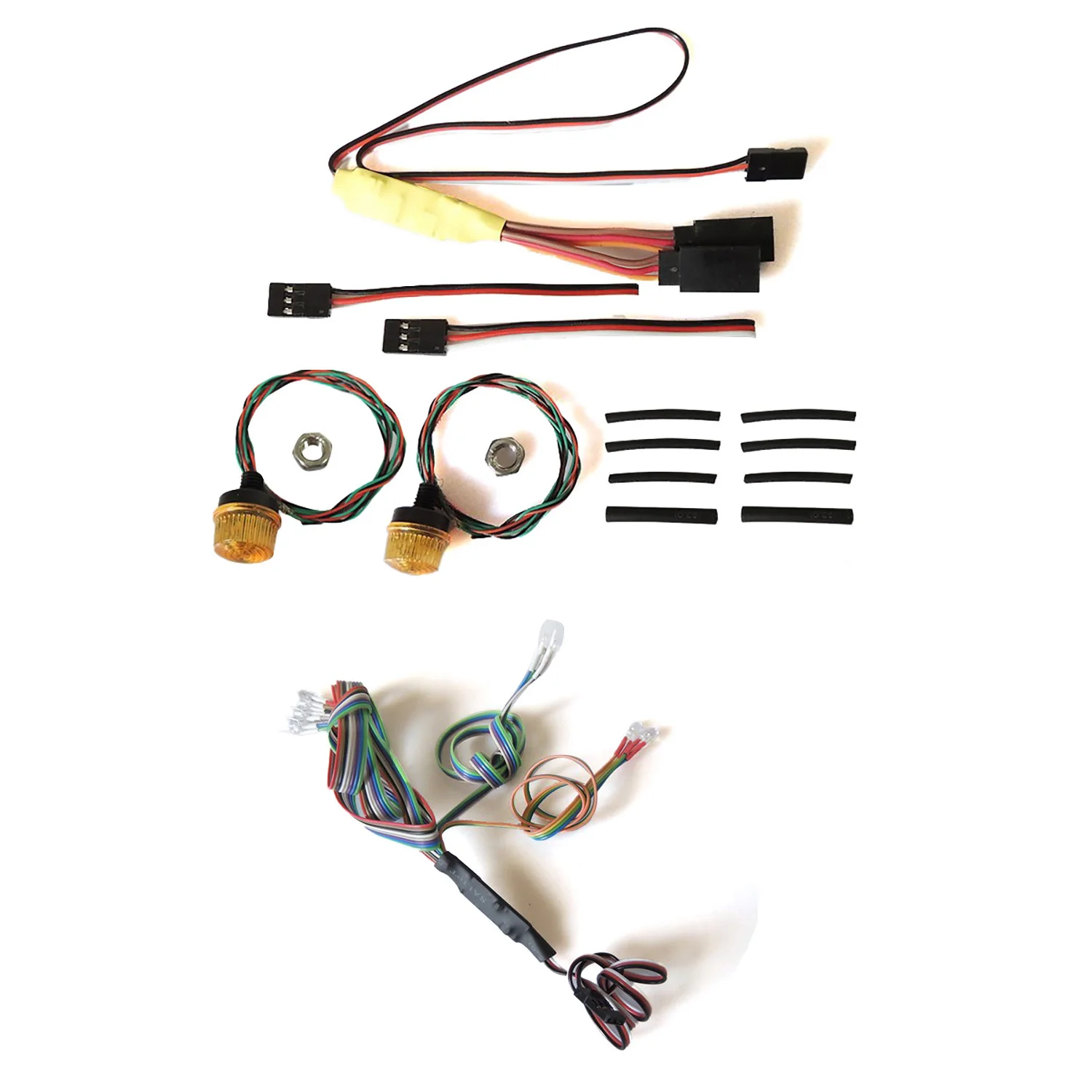 

JDMODEL Light System and Control for 1/12 1/14 JDM-106 98 V2 RC Excavator JDM-88 RC Loader Bulldozer DIY HUINA LESU TH19665