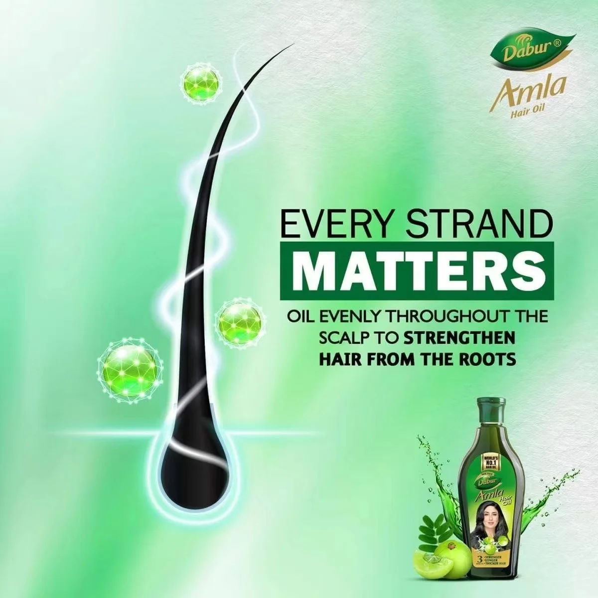 Indian Gooseberry Hair Oil 180ml Nourishing Smoothing Black Hair