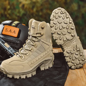 Men’s High Top Hiking Combat Boots 3