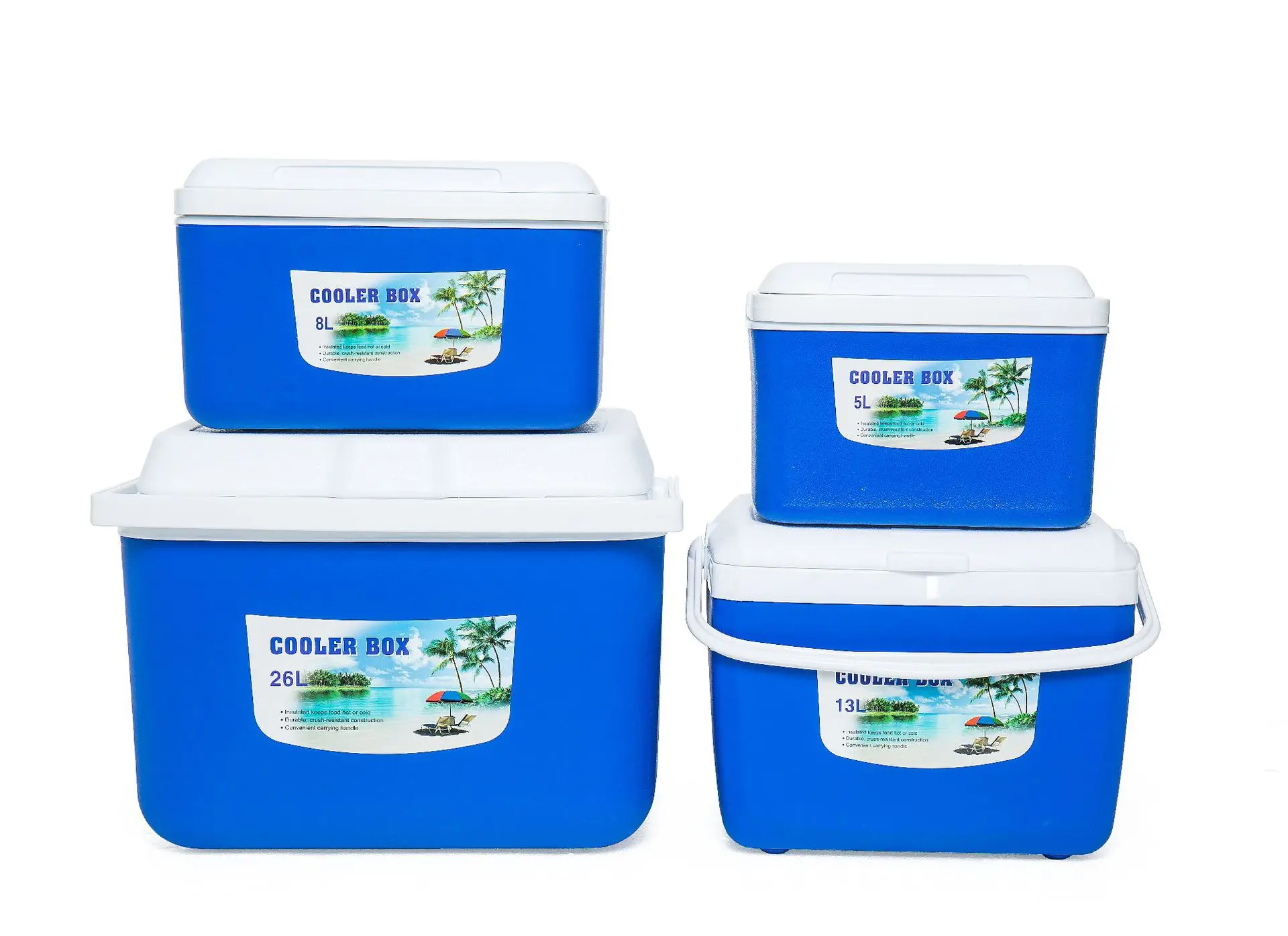 Home Car Refrigerator Portable Outdoor Cold Preservation Fishing Delivery Ice Bucket Large Insulation Box
