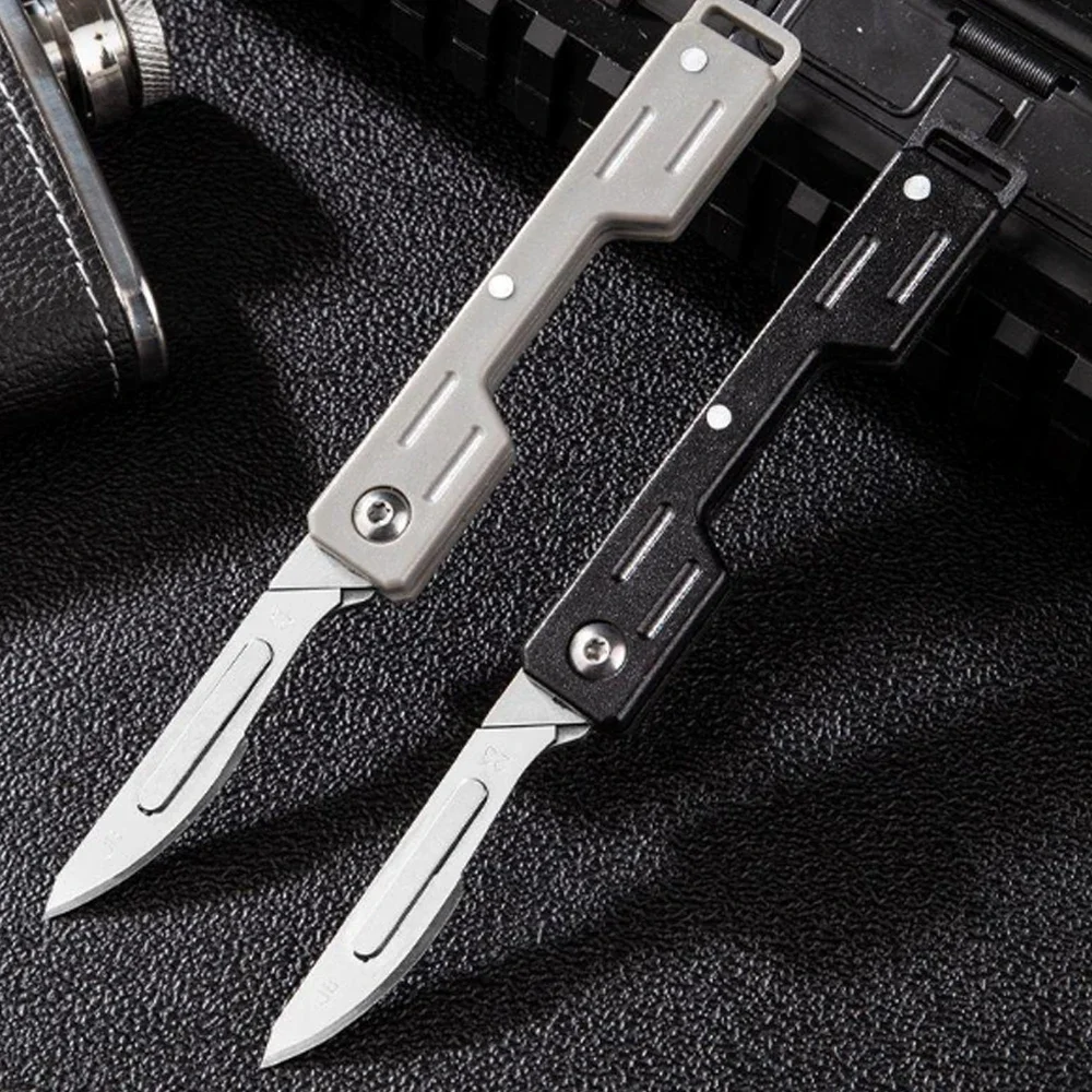 Mini Performance Folding Machinery Cost Scalpel Medical Folding Knife EDC Outdoor Unpacking Pocket Knife 2