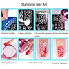 BeautyBigBang Geometry Nail Stamping Plates New Animals Bear Character Design Fairy Tales Nail Art Stamps Texture XL-004 6