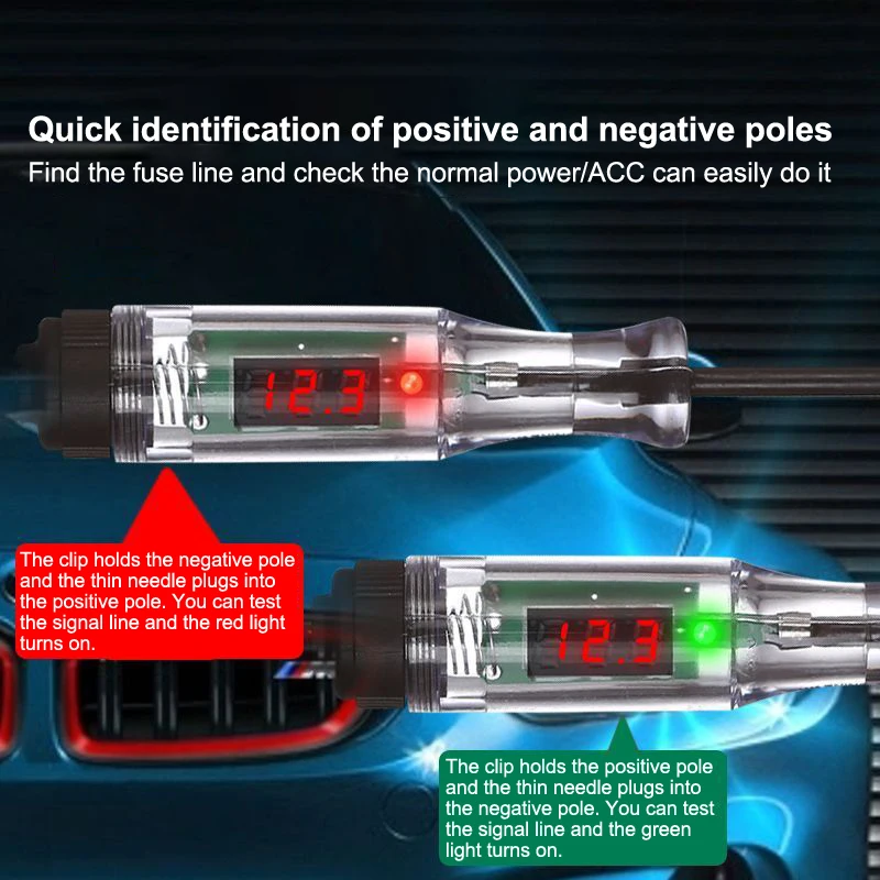 Multifunctional Digital Voltage Circuit Tester