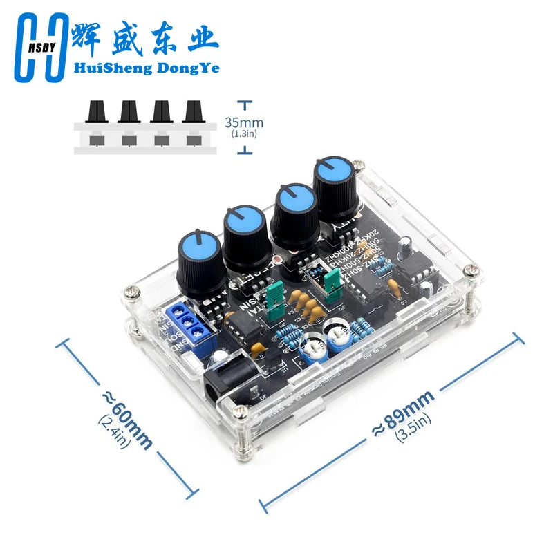 Kit d'expérimentation de circuit électronique de soudage multi-ondes, générateur de signal faible mort multifonction, bricolage, ICL8038