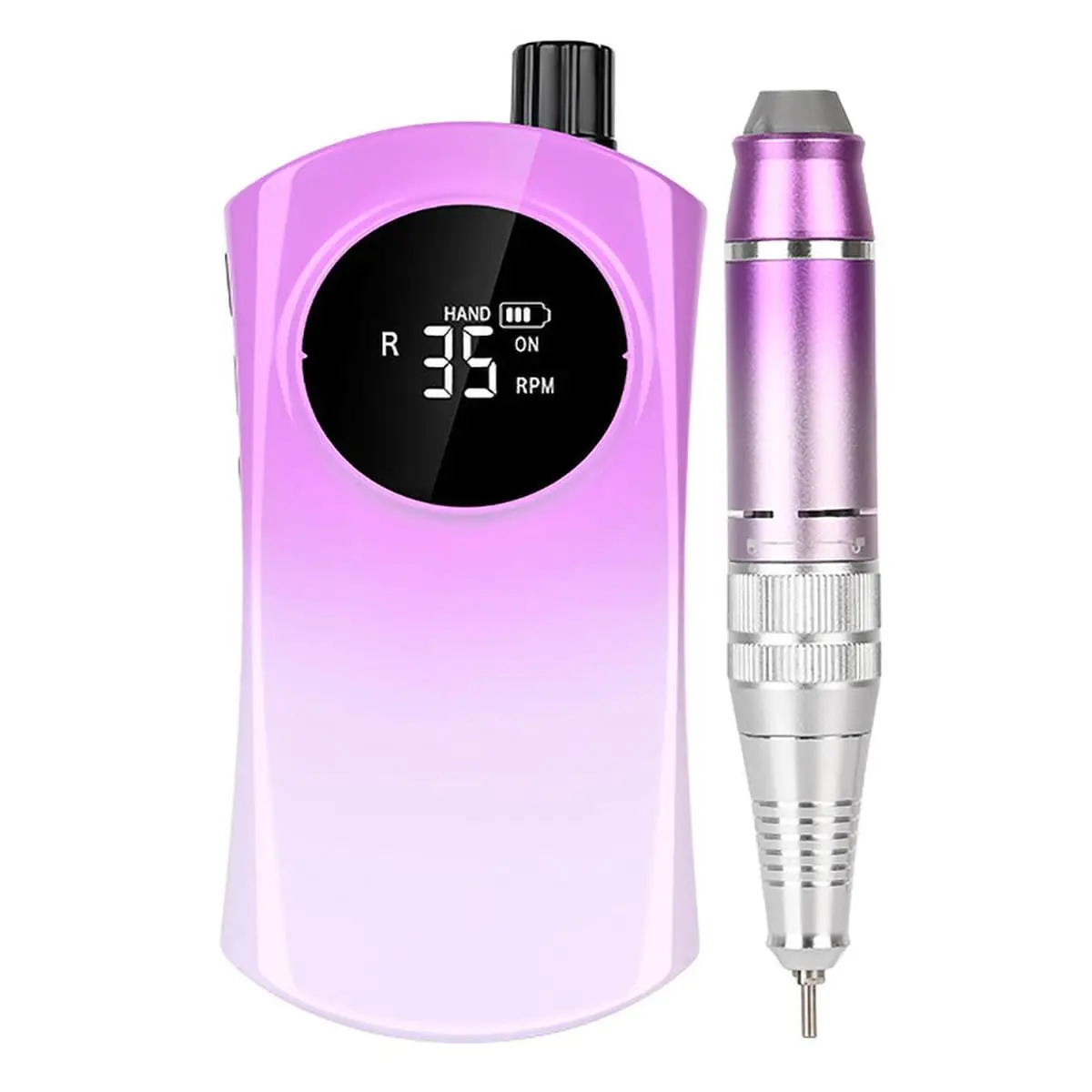 

Portable Nail Drill Machine,Portable Rechargeable Electric Nail File Machine E File for Acrylic Nails Gel Polishing Removing