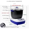 5.5L Small Automatic Flour Kneading Machine 220V Fermentation Waking Up Kneading Machine HMJ35 Household Kneading Machine 5