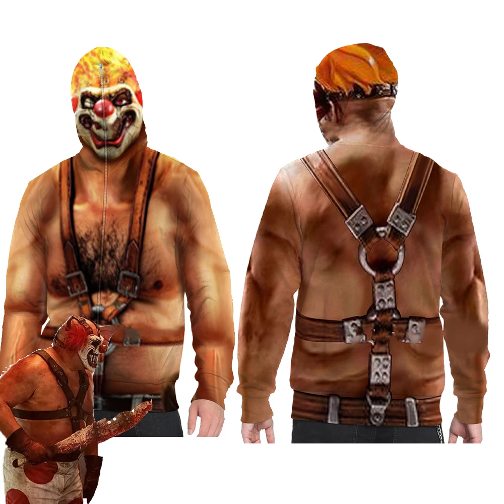 

Свитшот с капюшоном и 3D-принтом для взрослых