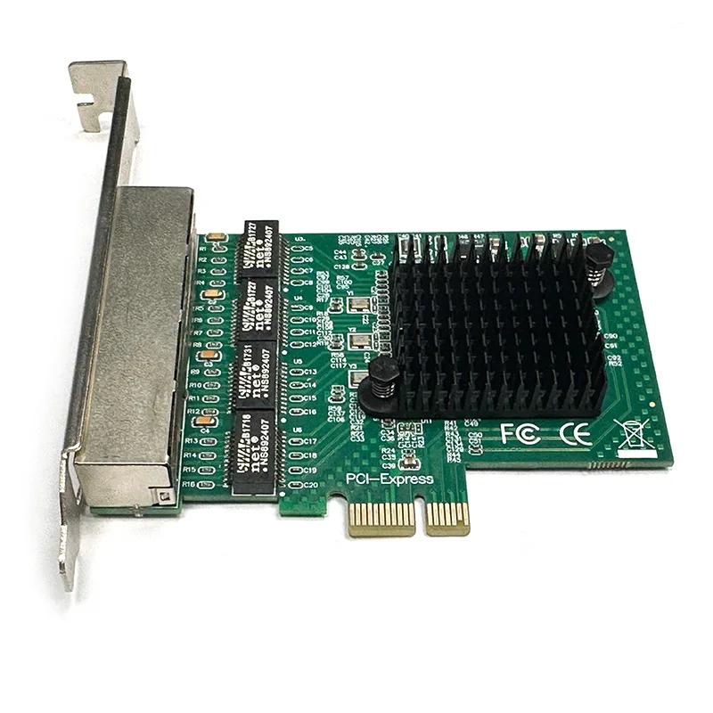 Adaptador Ethernet de Alta Velocidade para pc Lan Network Card Controle Remoto Wake Cat5 Utp Cabo Converter Port Rj45 1000mbps Pcie x1 - Imagem 5