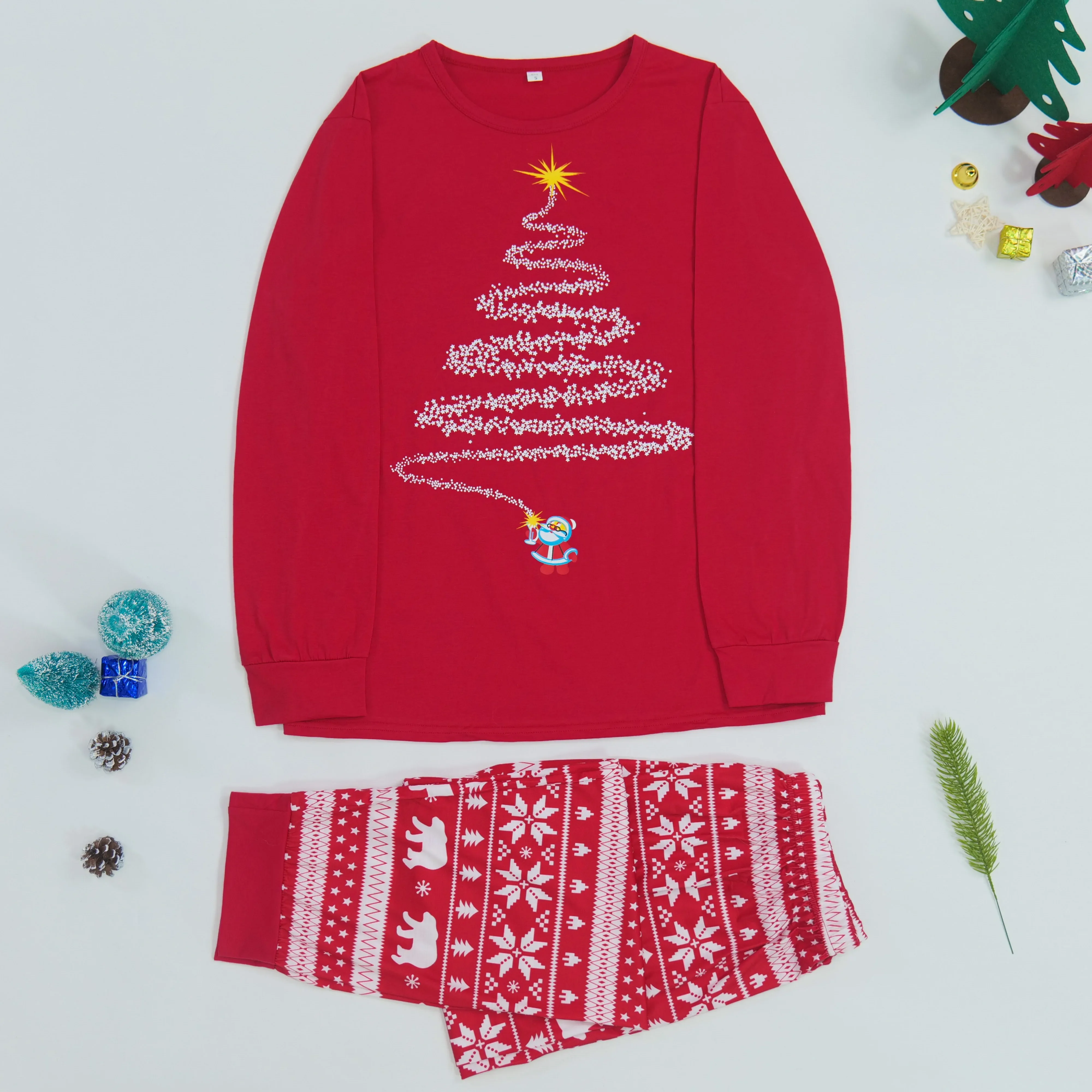 Family Homewear Christmas Pajamas Set