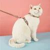 Pet Cat Adjustable Chest Strap Anti-escape Small Medium Dog Cat Harness Leash Set Breathable Reflective Chest Strap Pet Supplies 2