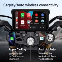 JIUYIN 5 Inch Portable Motorbike Wireless CarPlay Android Auto for Motocycle Smart Player GPS Navigation IP68 Waterproof BT 5.0 - Image 3
