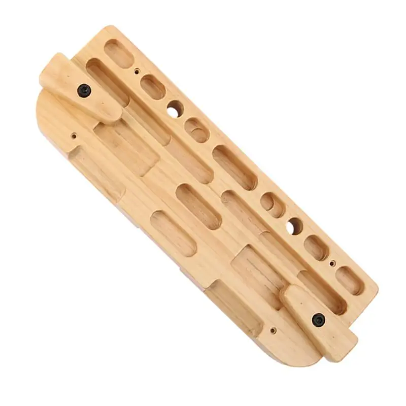 

Climbing Training Board Fingerboard Pull Up Bar Heavy Duty Rounded Corners Non-slip Multifunctional Handmade Rock Climbing