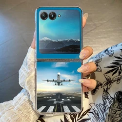 Aviation Art Foldable Shockproof Phone Case - Motorola Razr 70 (A877)